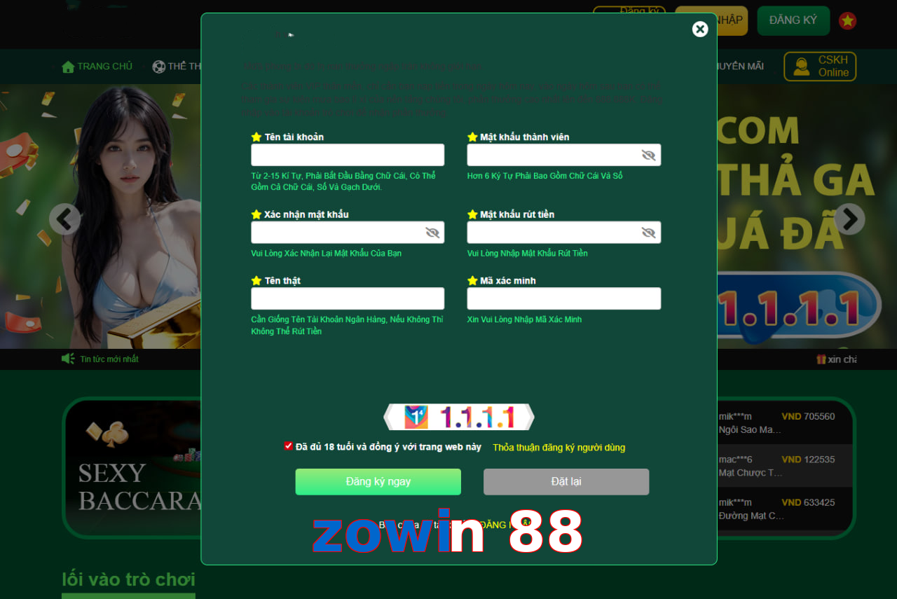 zowin 88